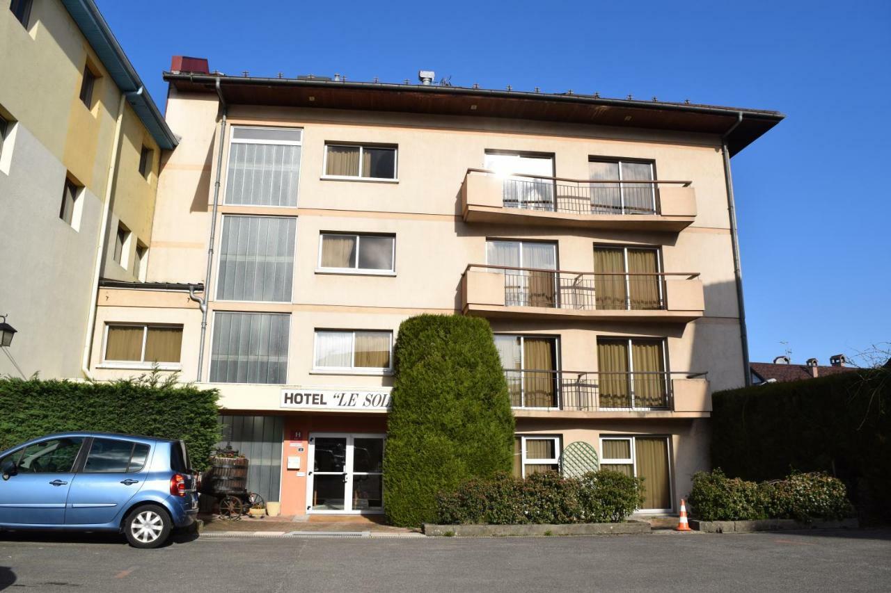 Hotel Le Soli Saint-Julien-en-Genevois Exterior foto